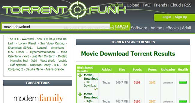 torrents downloading sites