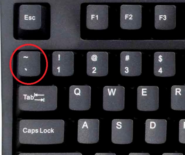 Key for foradian rupee symbol