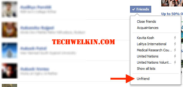 Unfriend All Or Multiple Facebook Friends Quick And Fast - roblox friend removal button extension