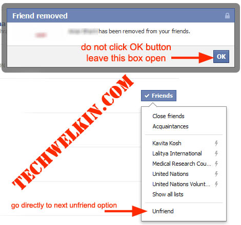 Unfriend All Or Multiple Facebook Friends Quick And Fast - how to delete friends fast on roblox free accounts in