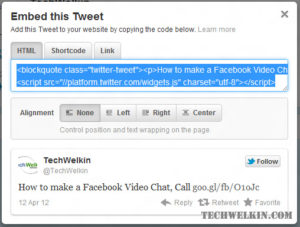 How to Embed and Include Tweets in a Webpage