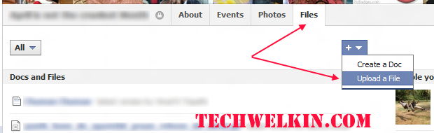 Upload Files and Revisions in Facebook Groups - 15