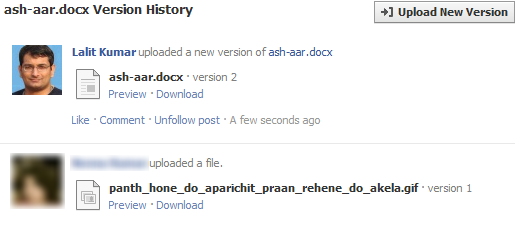 Upload Files and Revisions in Facebook Groups - 12