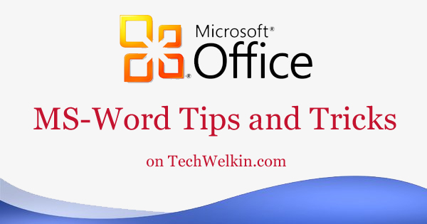 Our tips on MS-Word make your life easier and increase your productivity at work.