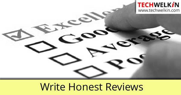 Learn How to Write Good Reviews. It helps you to earn from blogging.