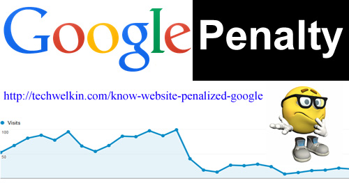 Penalty from Google can decrease your search traffic and confuse you!