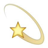 Circling Star WhatsApp Symbol