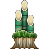 WhatsApp Icon with Three Bamboos