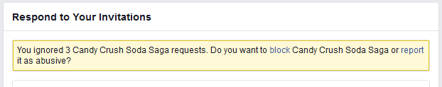 Block and Stop Candy Crush Requests on Facebook - 15