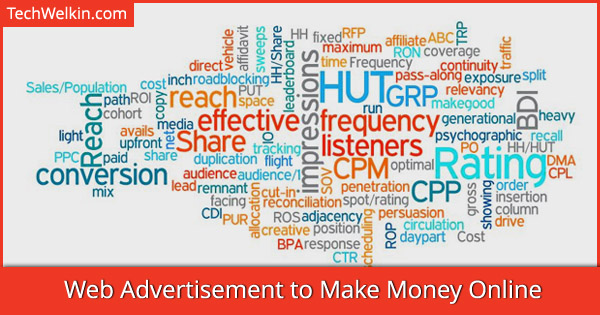 Advertisements on websites and blogs are a great way of earning money. You can use various ad networks based on various models like CPM, CPC, CPA and CPS.