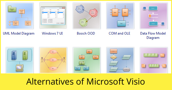 Some great replacements of Microsoft Visio.