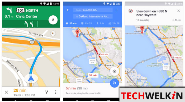 How does Google Maps Show Traffic Updates - 11