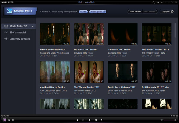 KMPlayer is a beautiful and powerful play-all media player.