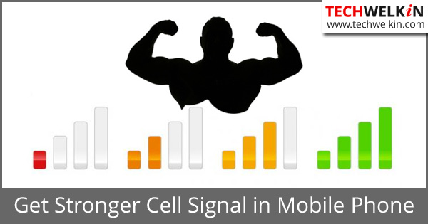 Boost signal in mobile phone. Get stronger cell signal.