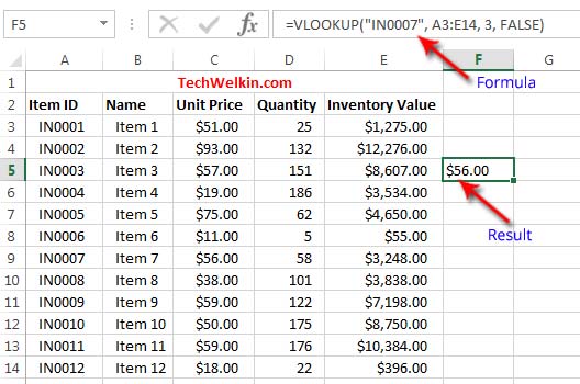 How to Use VLOOKUP In Excel  Tutorial and Examples - 9