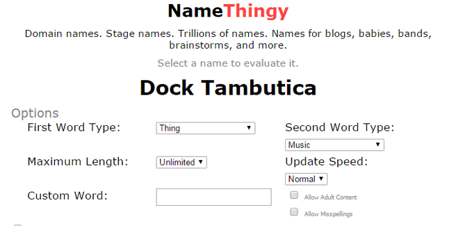 Blog Name Generator for Unique and Perfect Blog Names - 61