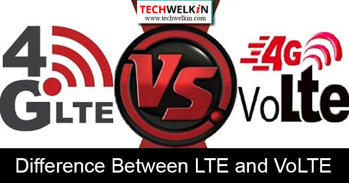 difference between LTE and VoLTE