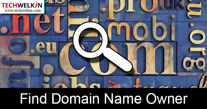 finding domain name owner is easy