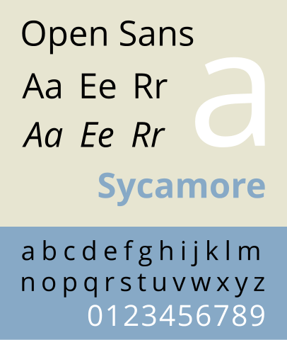 best fonts for websites: Open Sans