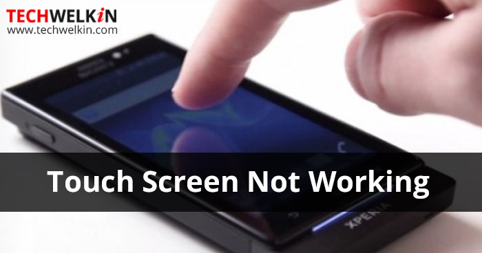 problem of touch screen not working on mobile phone