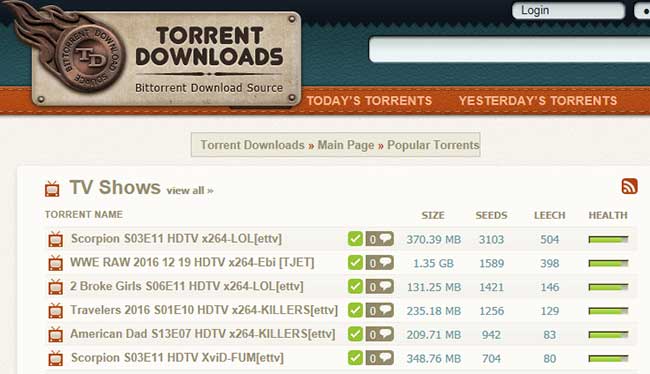 torrent download site