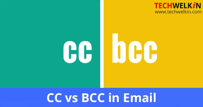 difference between cc and bcc