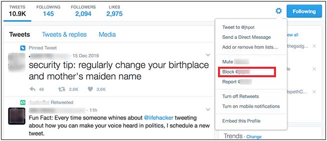 How To Block Someone On Twitter  - 29