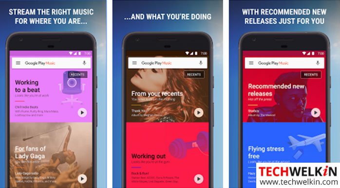 google music play app can be used to download music