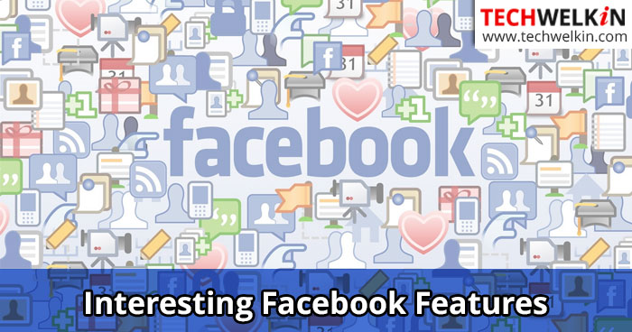 This image shows a banner display for interesting Facebook features.