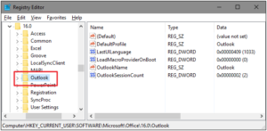 how to change default imap pst file location