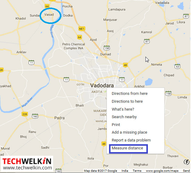 Use Google Maps to Measure Distances for Jogging  Biking and Hiking - 61