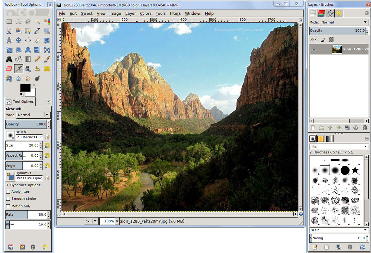 GIMP is one of the best photoshop alternative