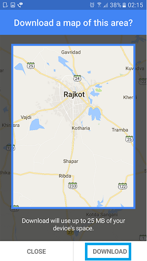 Download Google Maps Offline Navigation on Android or iPhone - 45