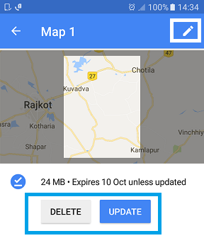 Download Google Maps Offline Navigation on Android or iPhone - 43