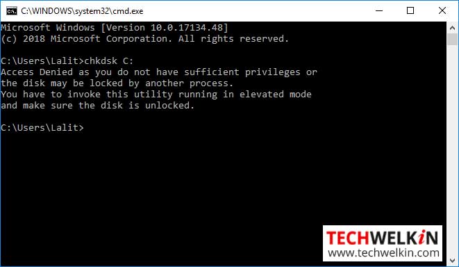 windows 10 startup repair command prompt chkdsk