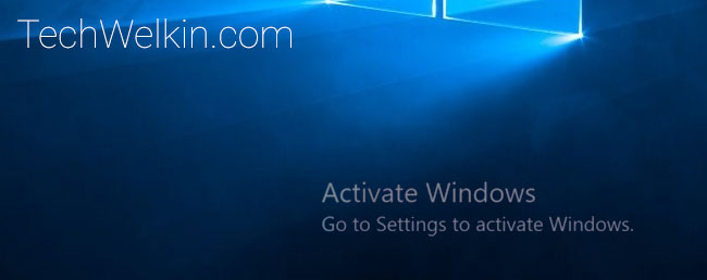 how to remove windows 10 activation watermark